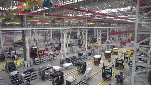 На тракторном заводе «Ростсельмаша» появилась новая окрасочная линия