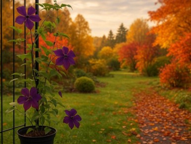 Как подготовить клематисы к зиме: осенние секреты для весеннего цветения