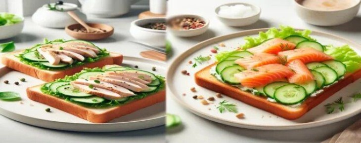 ПП бутерброды для здорового питания