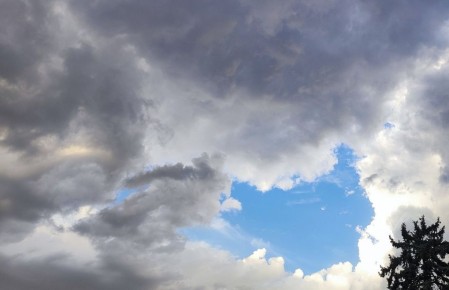 А невиданное бабье лето почти в начале зимы, увы, уже закончилось