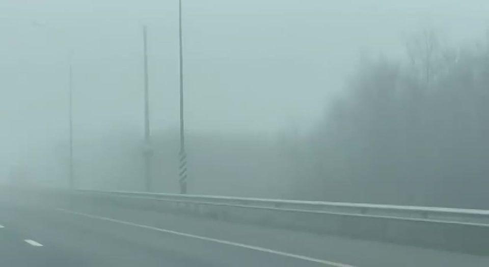 На трассе «Дон» на отрезке с 777 км по 861 км — густой туман