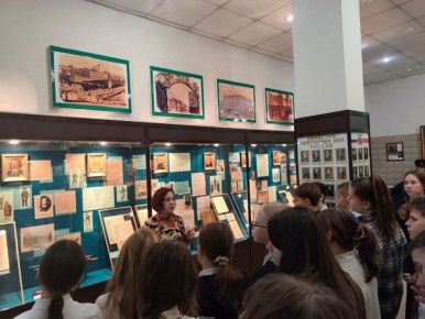 Школьники полицейского класса посетили Музей донского главка