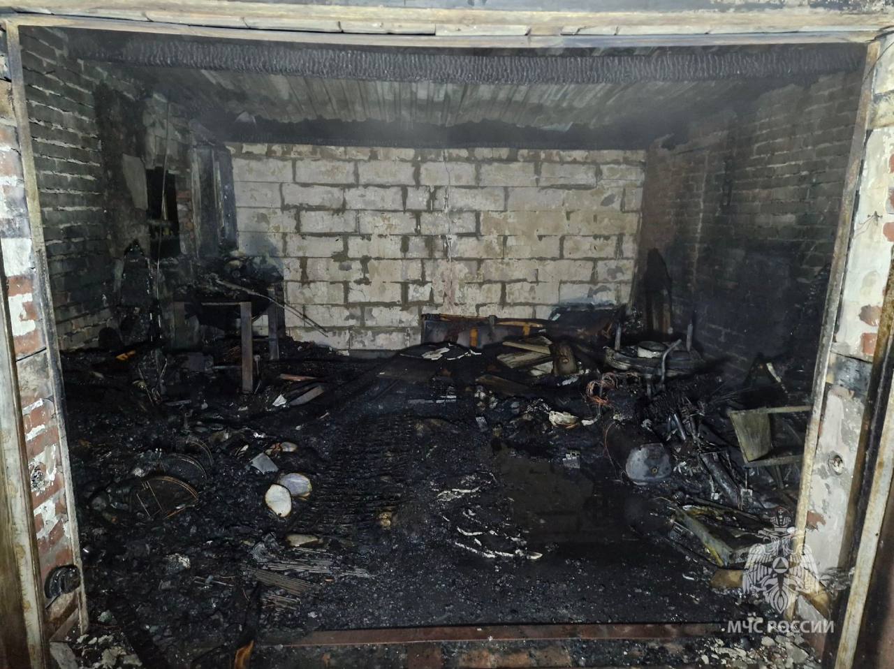 Неисправный трансформатор привел к пожару