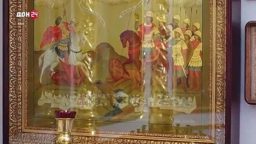 Уникальную икону «Богоматерь Знамение Азовская» обнаружили донские паломники в Вологодской области