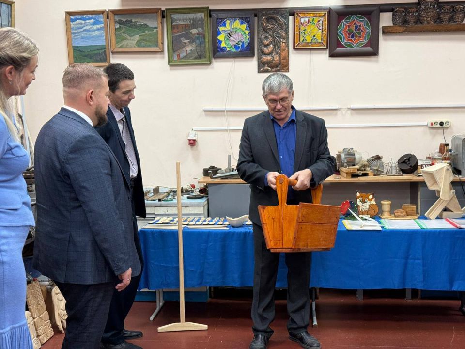 Встретился с Советом отцов в лицее № 10 – поговорили о простых вещах: труд, совместные дела, внимание к детям