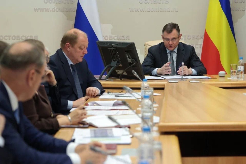 Юрий Слюсарь: Сегодня состоялось еженедельное оперативное совещание