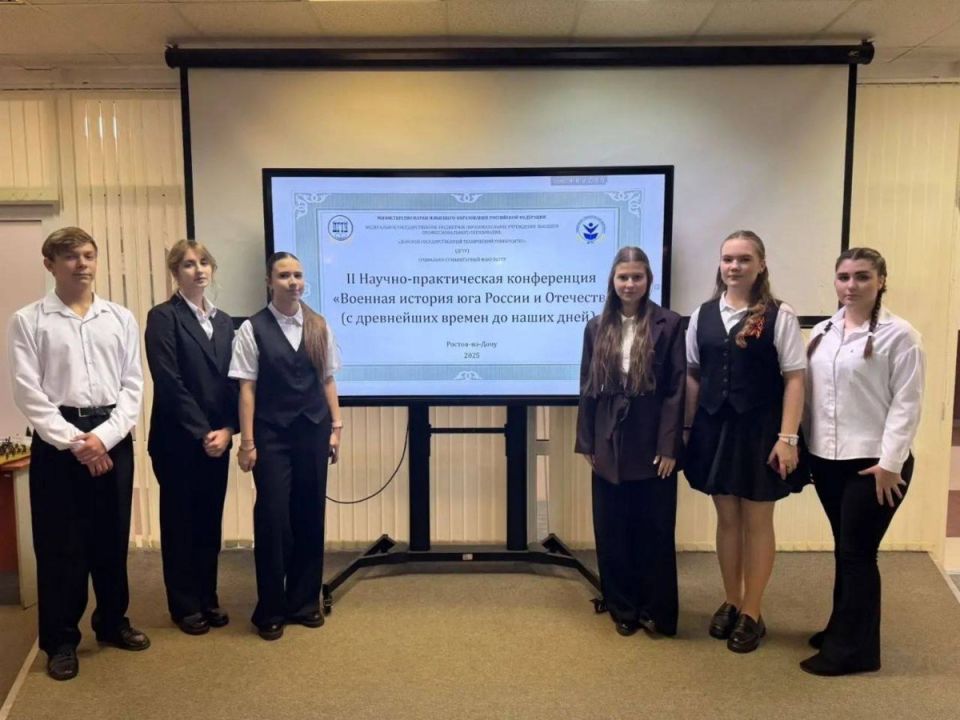 Ученики школы №2 — среди лучших на научно-практической конференции ДГТУ!