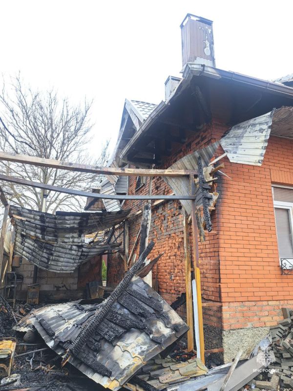 Семья спаслась на пожаре в ростовском СНТ «Союз»