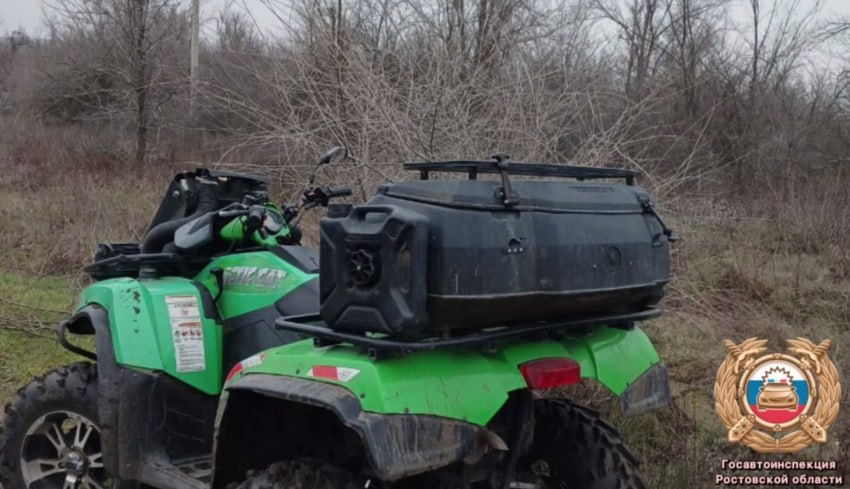 Молодая пара разбилась на квадроцикле во время прогулки в Ростовской области