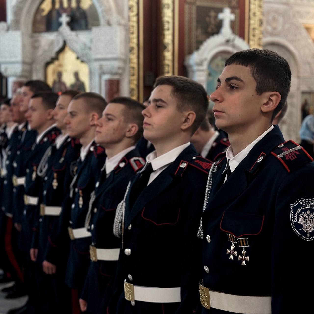 9 декабря Платовская сотня ЮРГПУ(НПИ) приняла в свои ряды 32 новобранца 9 декабря Платовская сотня ЮРГПУ(НПИ) приняла в свои ряды 32 новобранца