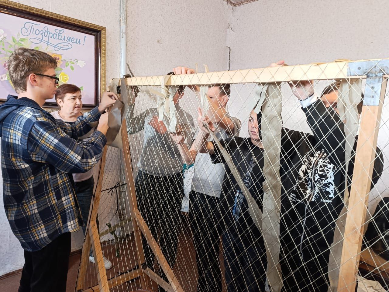 Мастер-класс по плетению маскировочных сетей Мастер-класс по плетению маскировочных сетей