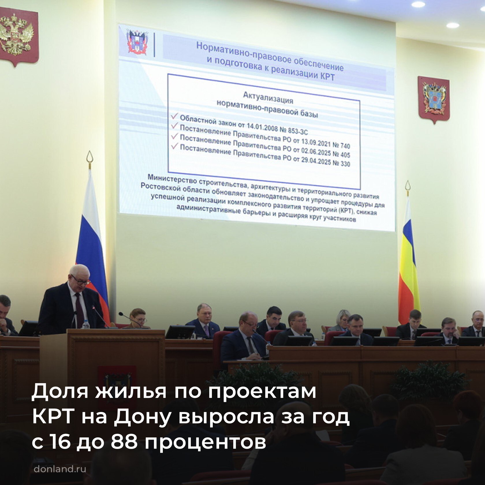 В регионе продолжат расширять масштабы комплексного развития территорий (КРТ)