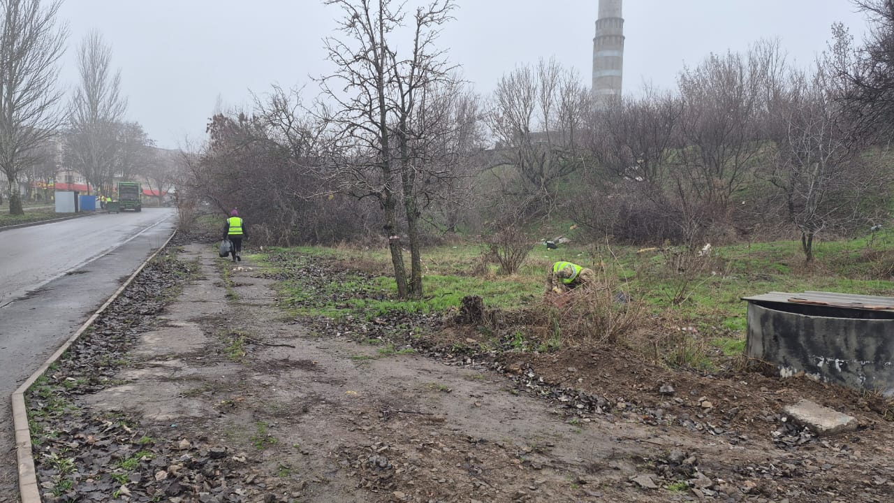 Уборка города: приводим в порядок поселок ХБК Уборка города: приводим в порядок поселок ХБК