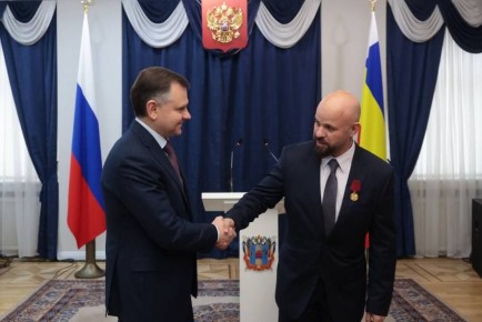 Государственные и областные награды вручил губернатор заслуженным жителям Ростовской области