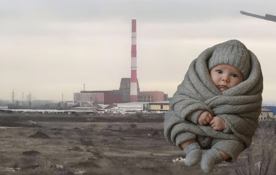 Маленькие дети мерзнут в домах без отопления в Ростове