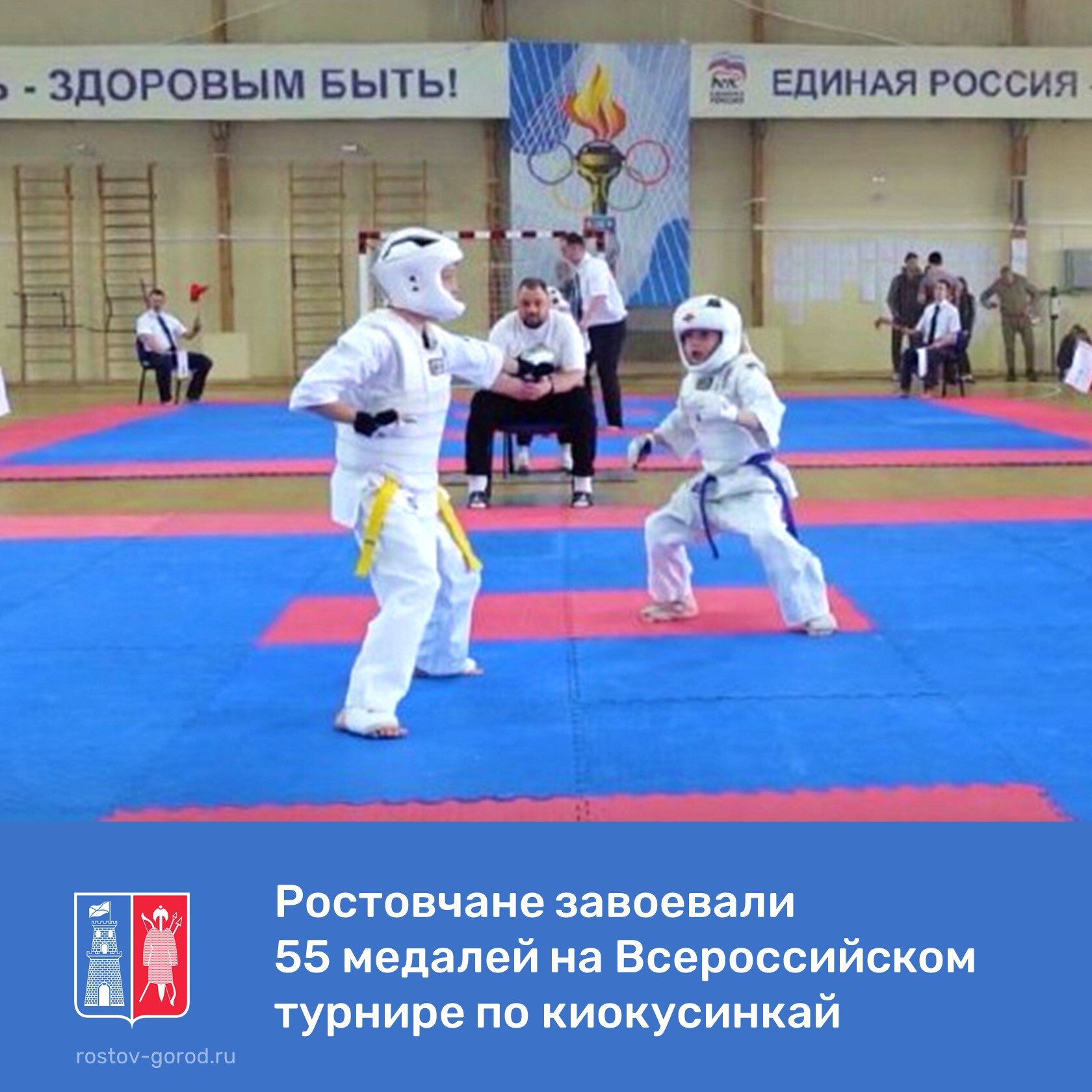 Открытые областные соревнования «Кубок Дона» по киокусинкай собрали в Ростове-на-Дону более 350 участников