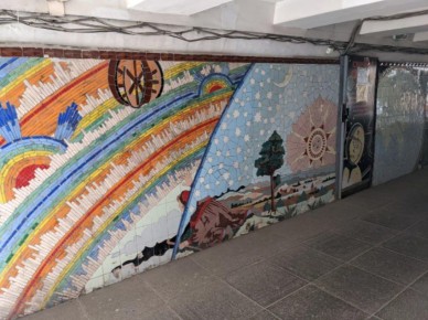 Минкульт отказывается брать советскую плитку для реставрации мозаик в подземных переходах Ростова