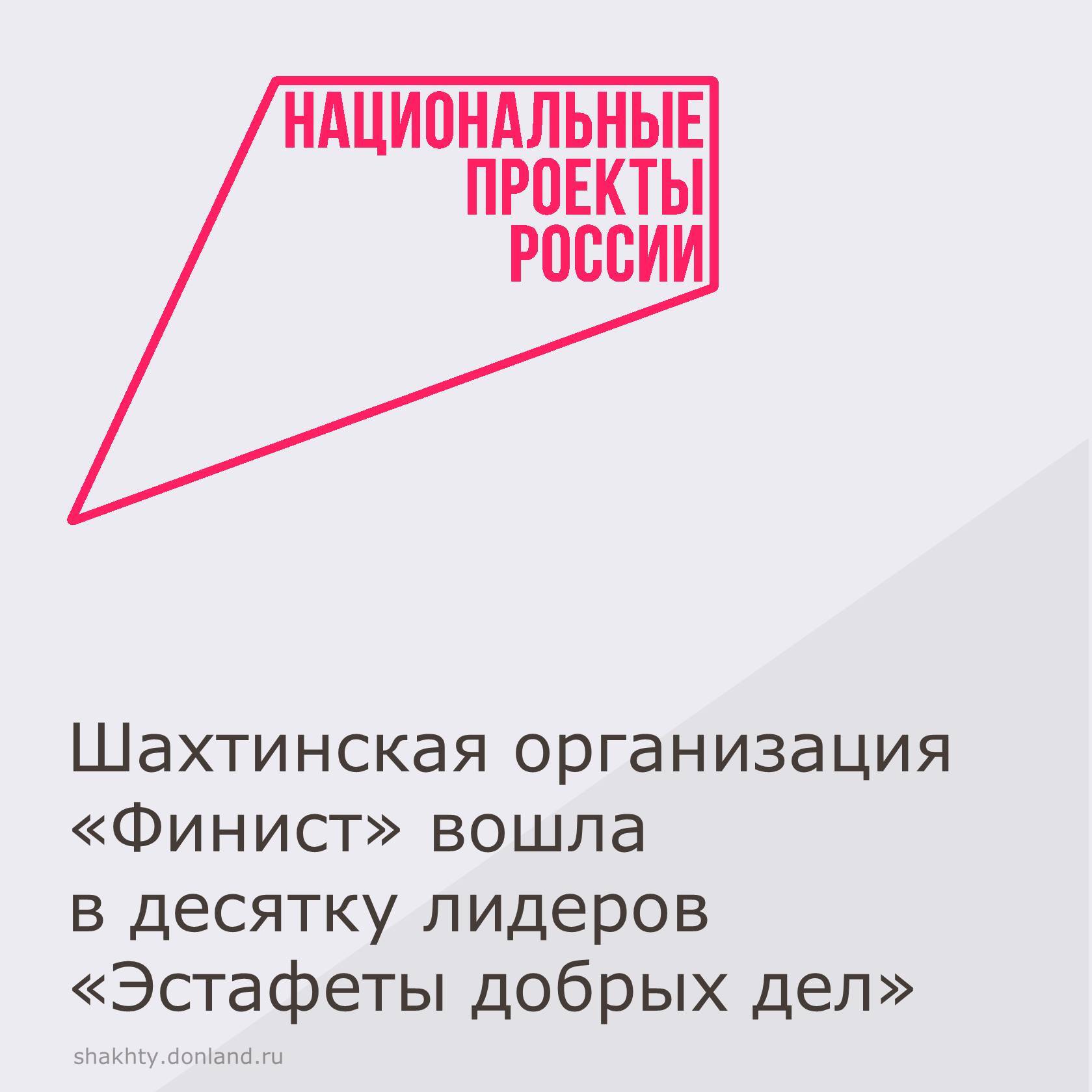 Автономная некоммерческая организация «Финист» со 158 проведенными мероприятиями в 2025 году вошла в ТОП-10 организаций-лидеров конкурса организаторов добровольческой деятельности Ростовской области