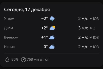 Доброе утро, Ростов!. Не забудьте зонты, с утра ожидается слабый снег с дождем