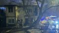 #БудниМЧС. В центре Ростова потушили крупный пожар Сегодня ночью на Пушкинской загорелась кровля двухэтажного многоквартирного дома