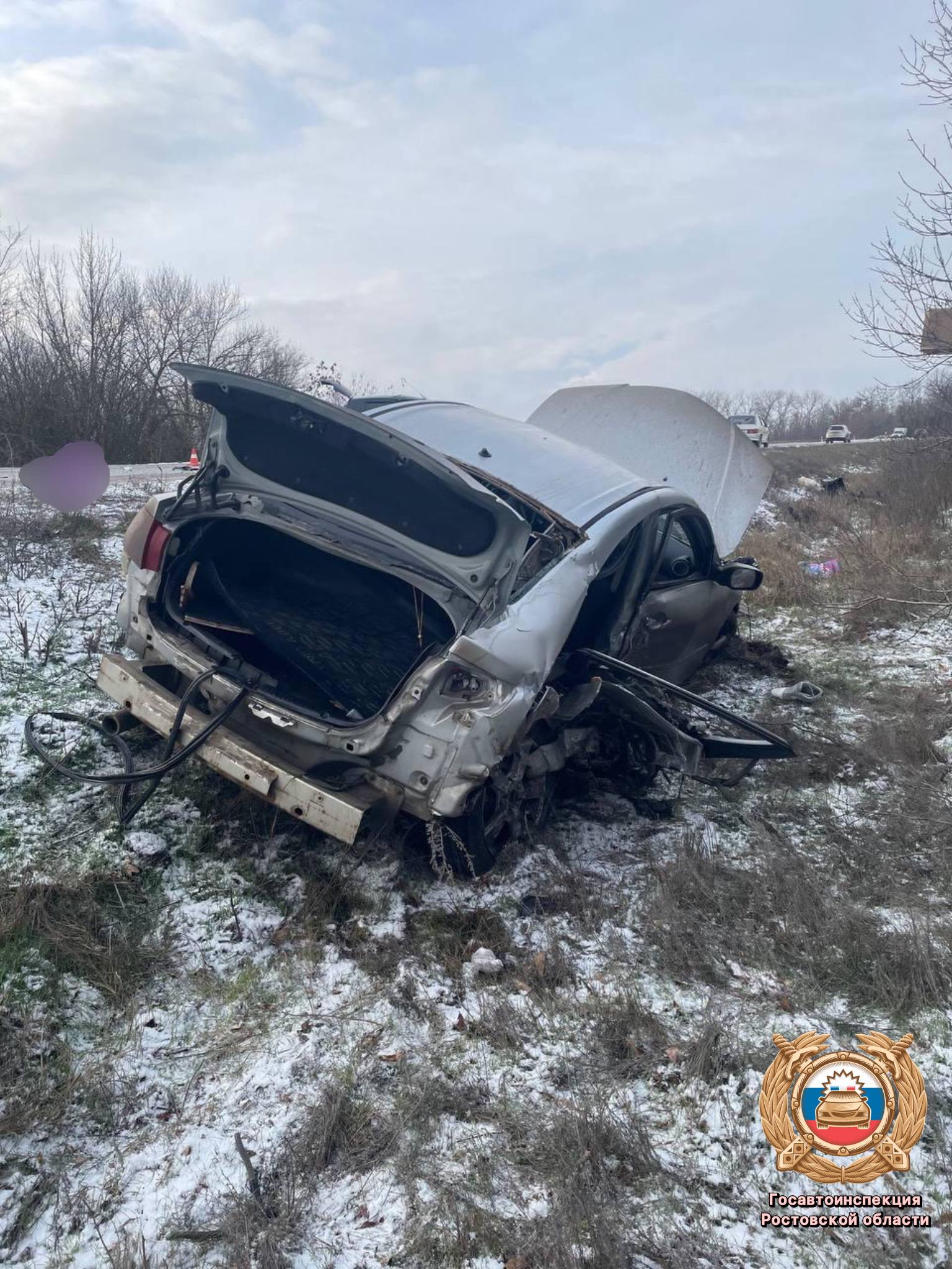 Полицейские устанавливают обстоятельства смертельного ДТП