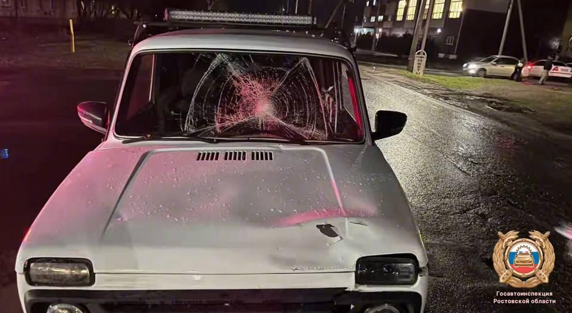 В Семикаракорске «Нива» сбила подростка, который перебегал дорогу