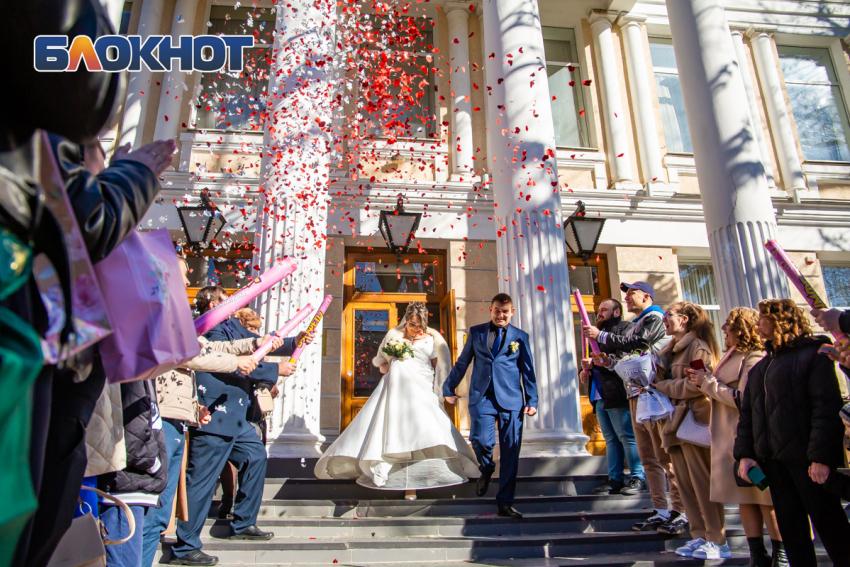 В Ростовской области зарегистрировали более 140 тысяч пар за год