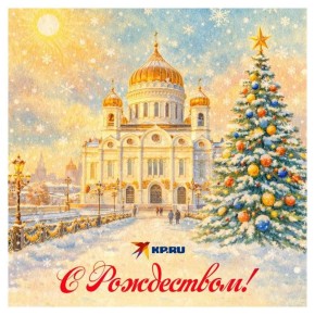 «Комсомольская правда» поздравляет с Рождеством Христовым!