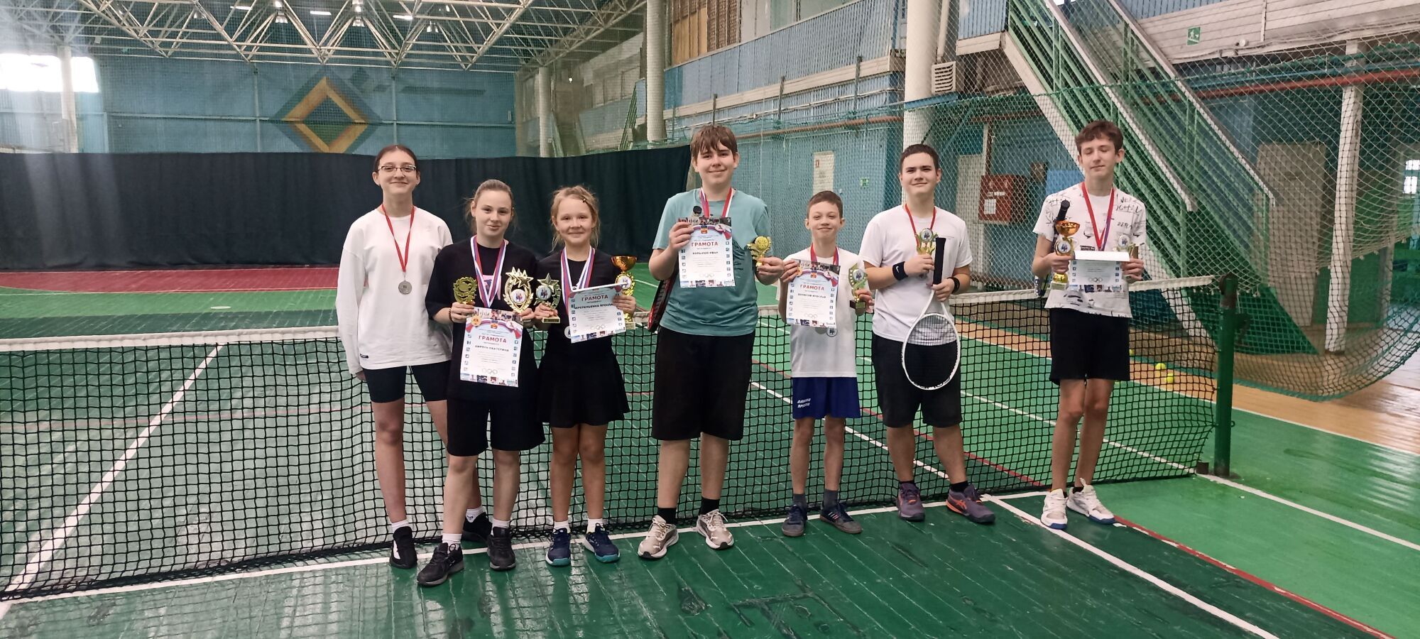 С 3 по 8 января в СК «Молодёжный» прошел традиционный открытый турнир по теннису, организованный Спорткомитетом Волгодонска, МАУ «СК «Содружество» и спортивной школой №5 С 3 по 8 января в СК «Молодёжный» прошел традиционный открытый турнир по теннису, организованный Спорткомитетом Волгодонска, МАУ «СК «Содружество» и спортивной школой №5