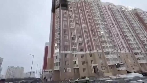 Кадры последствий атаки украинских беспилотников на Ростов-на-Дону и Мясниковский район показал губернатор Ростовской области Юрий Слюсарь