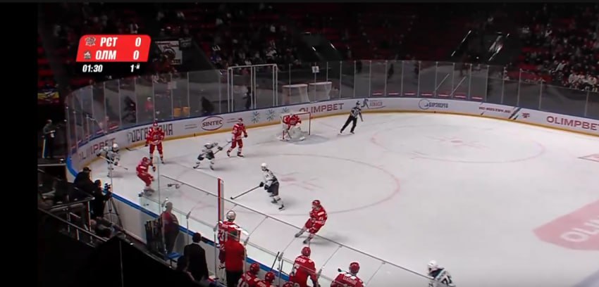 ХК «Ростов» уступил «Олимпии» в серии буллитов