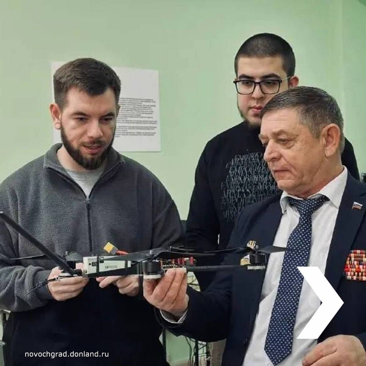 В Новочеркасском инженерно-мелиоративном институте ДонГАУ состоялась показательная выставка беспилотных летательных аппаратов