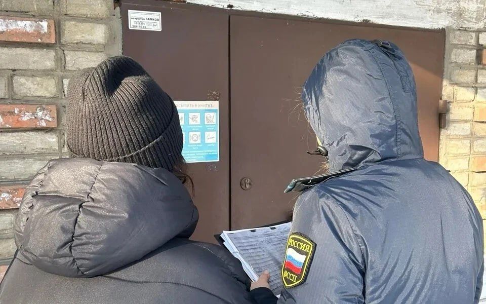 Состоялся очередной выездной рейд рабочей группы по адресам должников