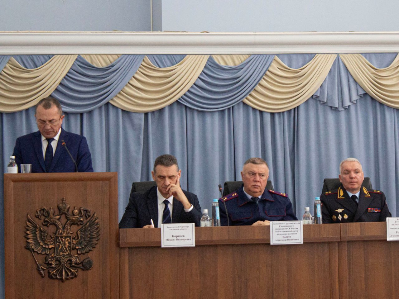 Начальник донского Главка МВД принял участие в заседании Коллегии УТ МВД России по СКФО Начальник донского Главка МВД принял участие в заседании Коллегии УТ МВД России по СКФО