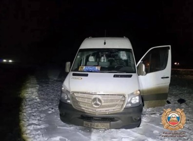 Погиб водитель: камень влетел в лобовое стекло междугороднего автобуса