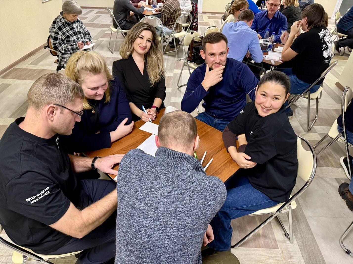 В Информационном центре Ростовской АЭС прошла первая игра нового сезона клуба «Эврика» в формате «Что? Где? Когда?» В Информационном центре Ростовской АЭС прошла первая игра нового сезона клуба «Эврика» в формате «Что? Где? Когда?»