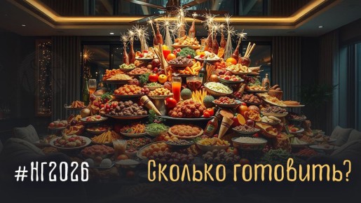 Как правильно рассчитать количество еды для новогоднего стола
