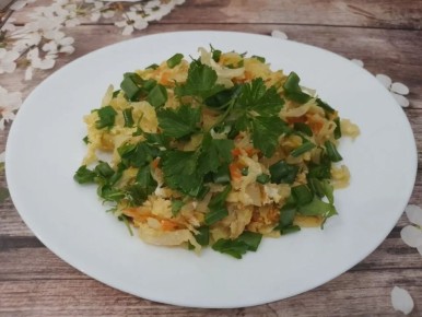 Секреты идеальной жареной капусты с яйцами на сковороде