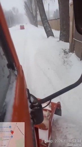 В Батайске сохраняются сложные погодные условия