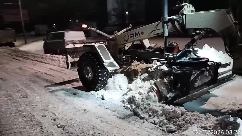 Александр Скрябин: За ночь проверил работу коммунальных служб в большинстве районов города