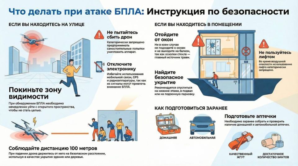 Главное — не привыкать: что делать при атаке БПЛА и как подготовиться, эксперт дал рекомендации ростовчанам