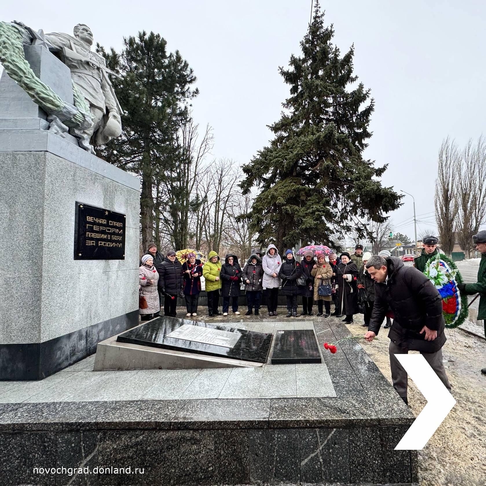 83-ю годовщину освобождения Новочеркасска от немецко-фашистских захватчиков отметили в казачьей столице сегодня, 13 февраля