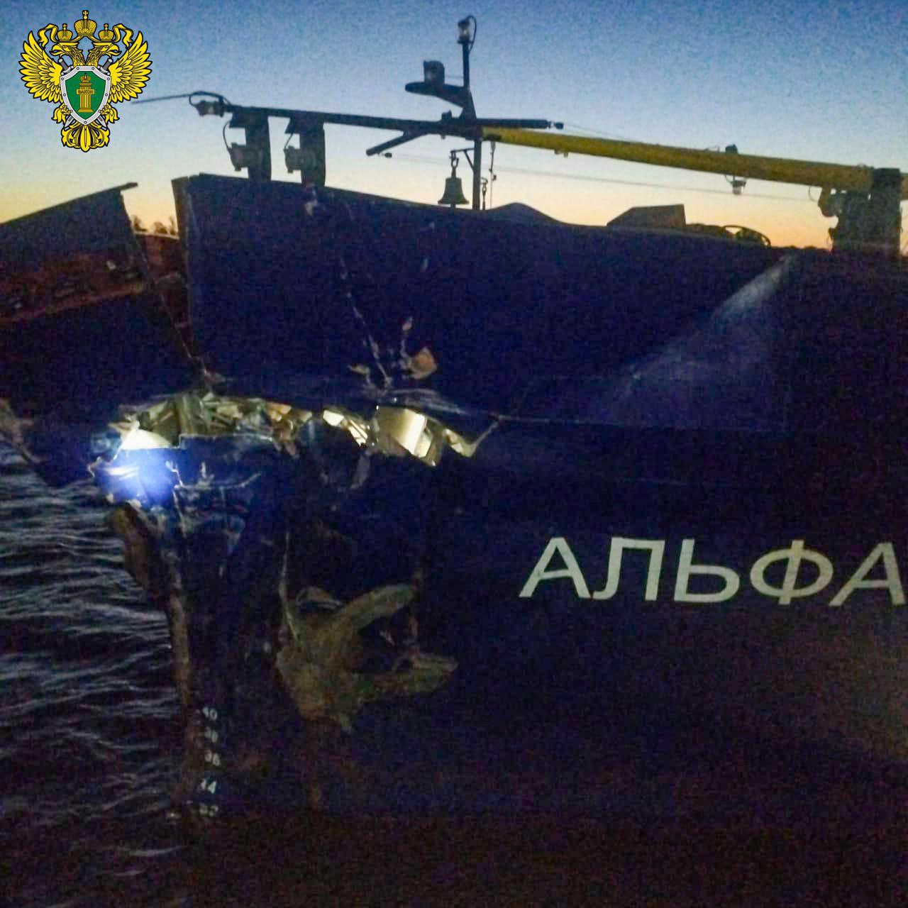 В Ростовской области прокуратура направила в суд уголовное дело о нарушении правил безопасности движения и эксплуатации теплохода