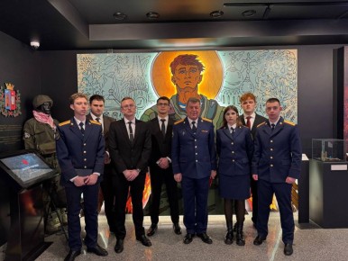 Следователи и школьники посетили Музей истории города Ростова-на-Дону в преддверии Дня освобождения города от немецко-фашистских захватчиков