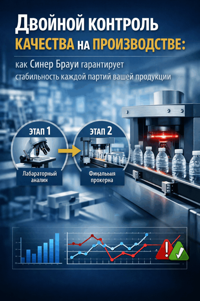 Двойной контроль качества от Синер Браун: как гарантируется идеальное средство для стирки