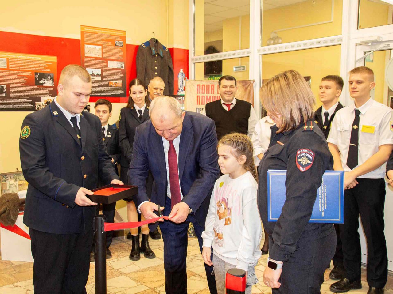 В Колледже Ростовского института (филиала) Всероссийского государственного университета юстиции (РПА Минюста России), состоялось торжественное открытие новой музейной экспозиции