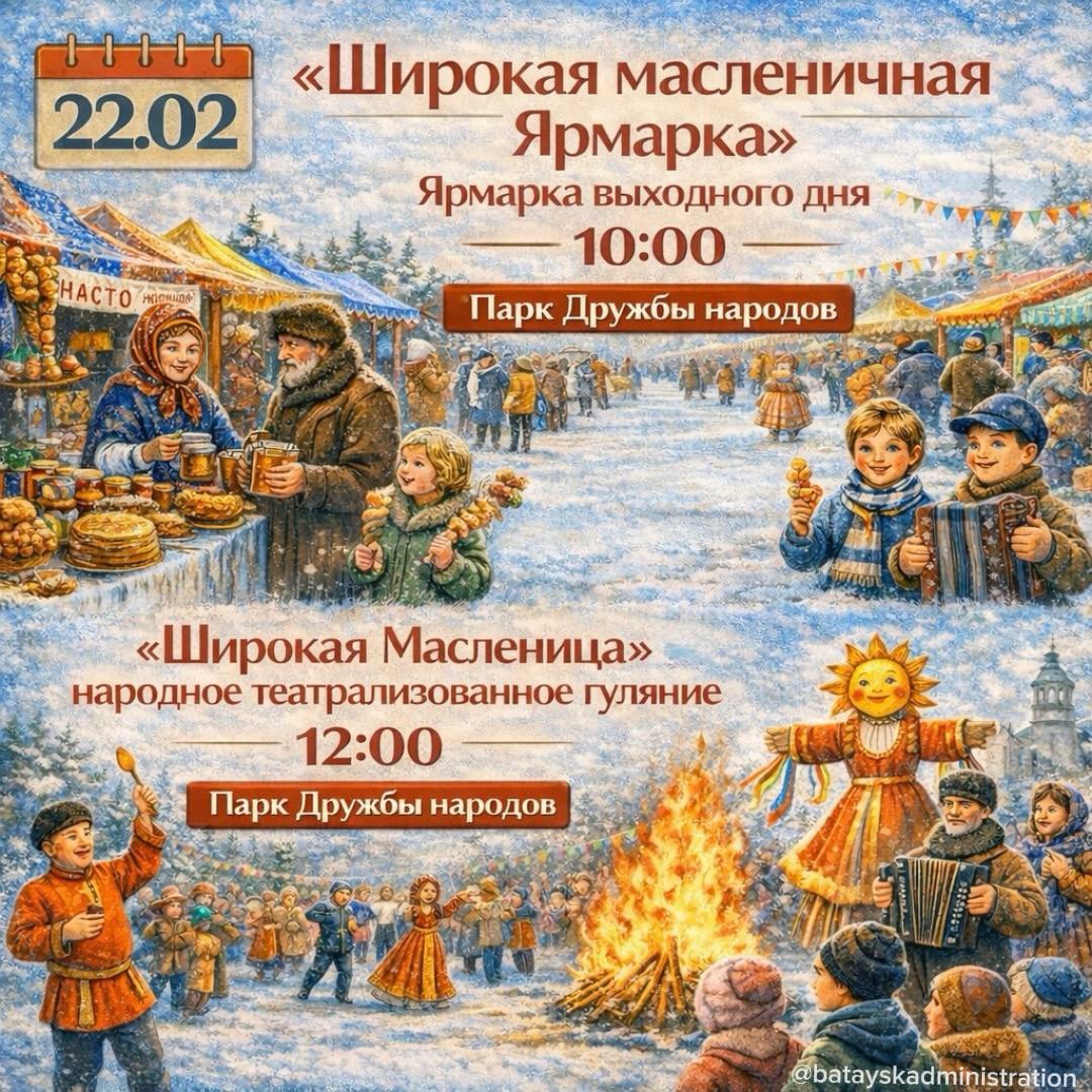 Масленичная неделя в Батайске Масленичная неделя в Батайске