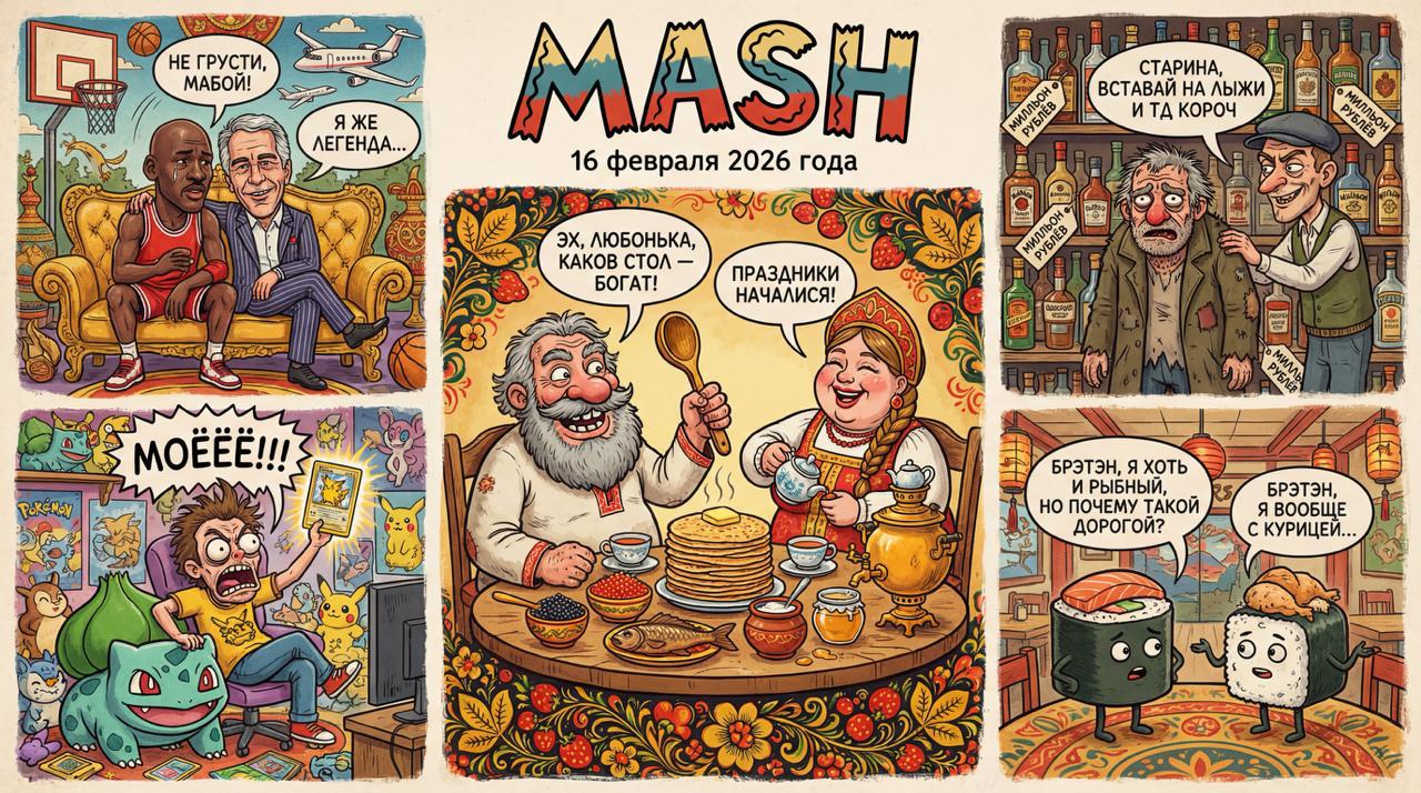 Наступила масленичная неделя