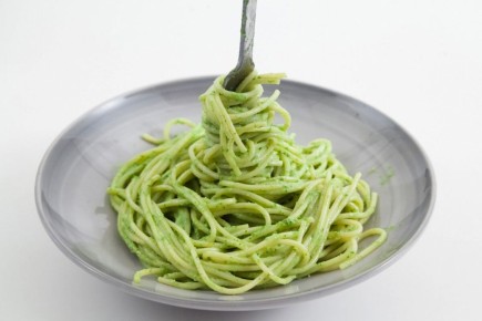 Вкусное вдохновение: спагетти с лимонным песто