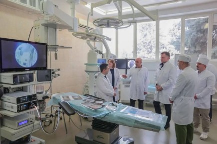 Юрий Слюсарь: Встретился с врачами городской клинической больницы №20